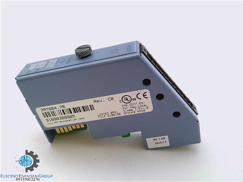 کارت ورودی آنالوگ ترموکوبل مدل 7AT664.70با دقت 16Bit