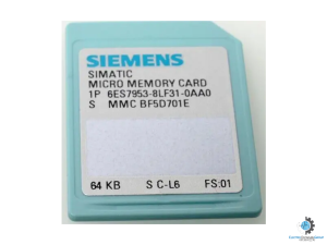 کارت حافظه پی ال سی زیمنس 6ES7953-8LF31-0AA0 با ظرفیت کارت حافظه 64KB